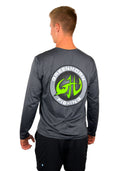 Grey Long Sleeve Fishing Shirt